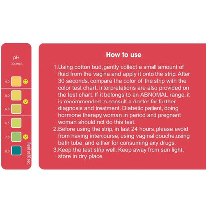 Vaginal Ph Test Strip